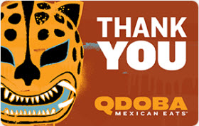 Qdoba Gift Card